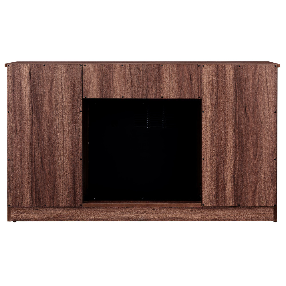 Hearthpro Barn Wood Media Electric Fireplace - Flockneti