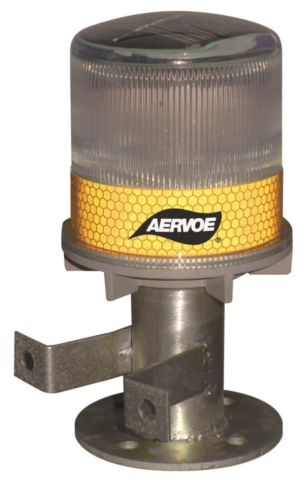 Aervoe Solar Strobe/Signal Lights Yellow - Flockneti