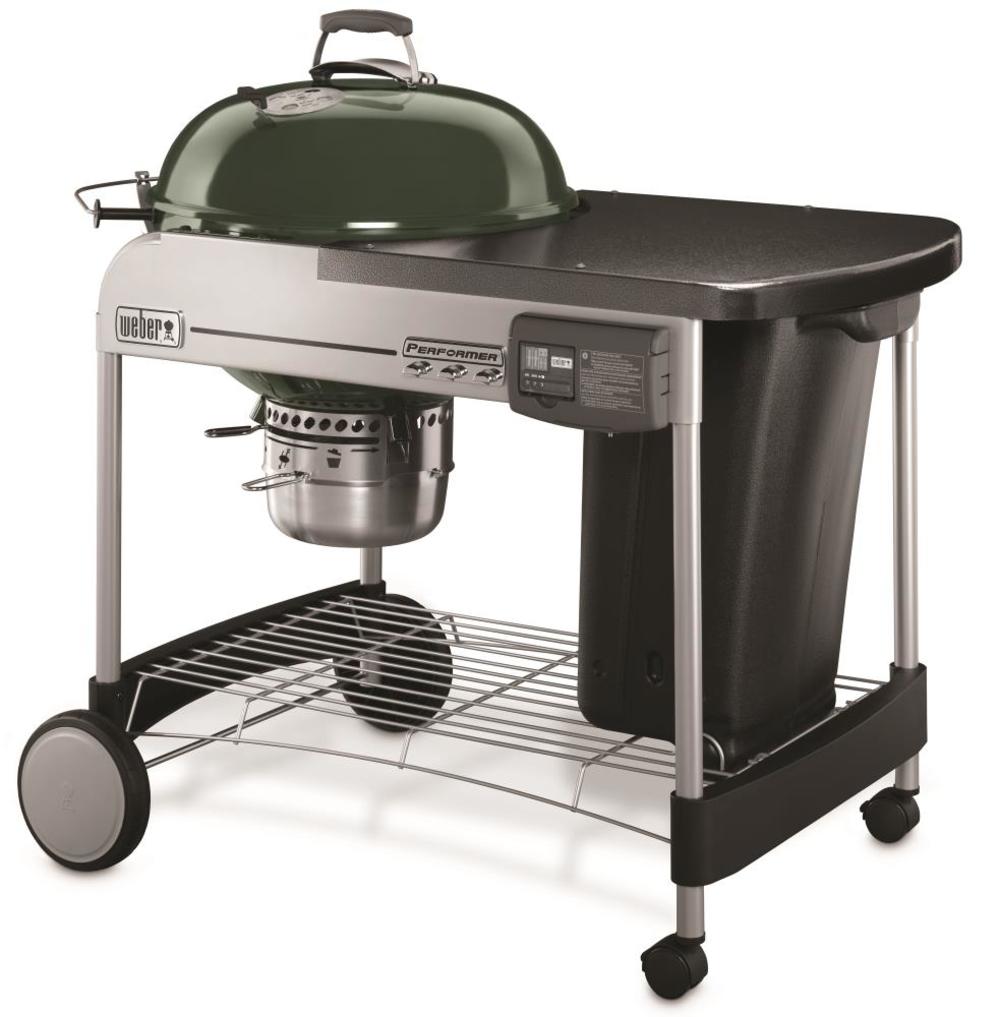 Weber Performer Deluxe Charcoal Grill – 22 In. Green - Flockneti