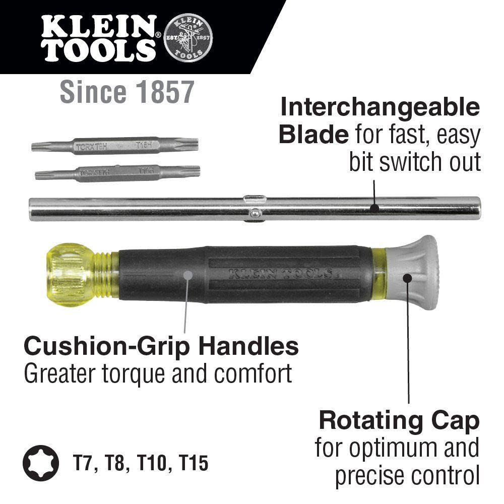 Klein Tools 4-in-1 Electronics Screwdriver - Flockneti