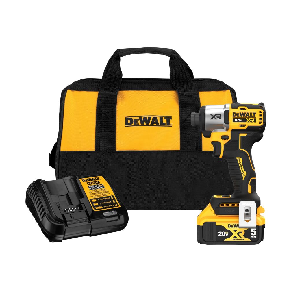 DEWALT 20V MAX XR 1/4″ Impact Driver Kit - Flockneti