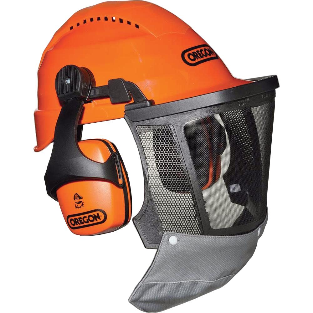 Oregon Professional Forestry Safety Helmet - Flockneti