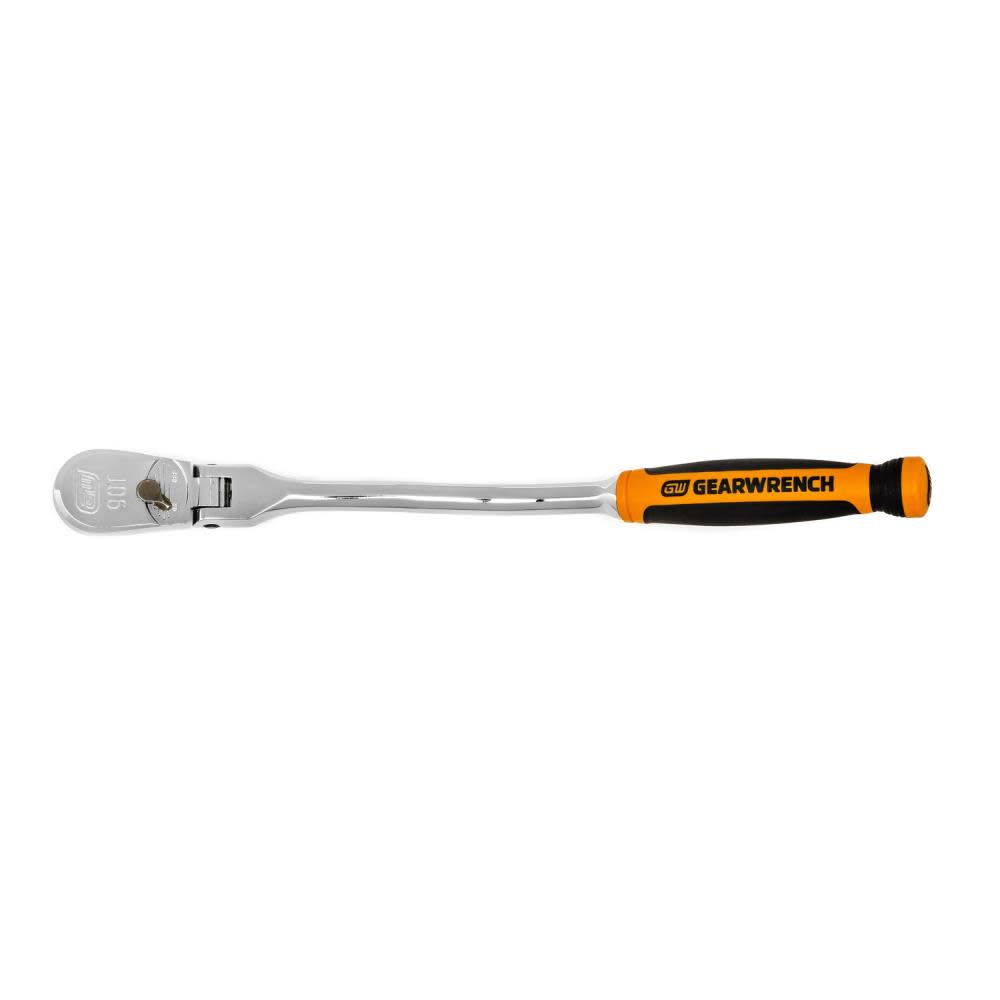 GEARWRENCH 3/8″ Drive Flex Head Teardrop Ratchet 12 1/4″ - Flockneti
