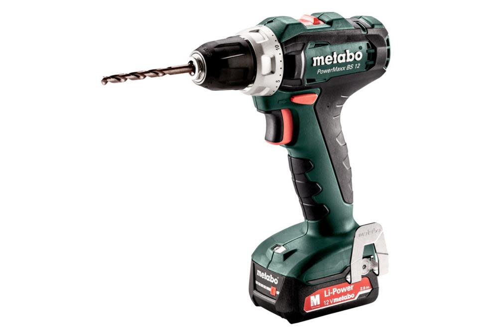 Metabo 12V PowerMaxx Compact Drill/Driver kit 2x 2.0Ah - Flockneti