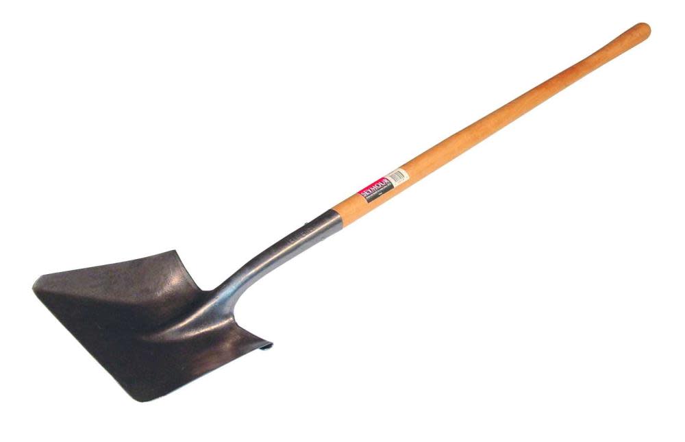 Structron Shovel Square Point Hardwood Handle - Flockneti