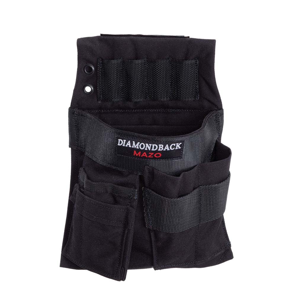 Diamondback Toolbelts Black Right Side Mazo Tool Pouch - Flockneti