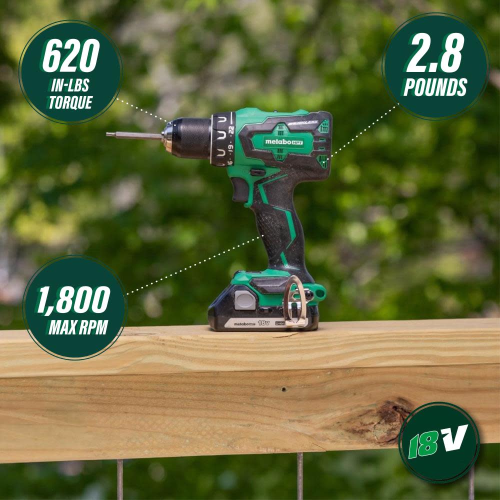 Metabo HPT 18V BL Driver Drill Kit - Flockneti