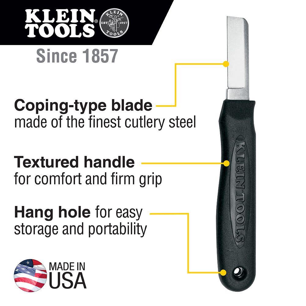 Klein Tools Cable Splicer’s Knife - Flockneti