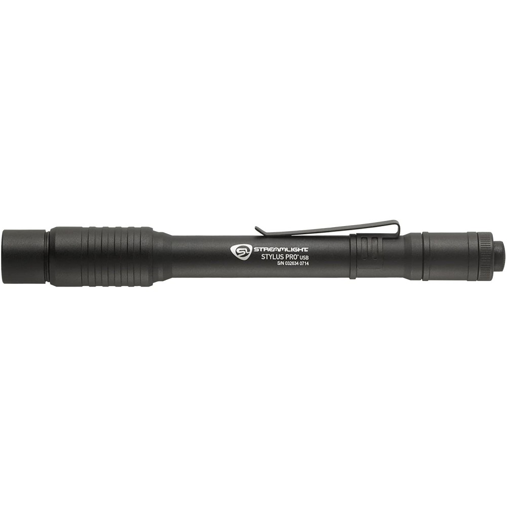 Streamlight Stylus Pro Black USB Rechargeable LED Penlight - Flockneti