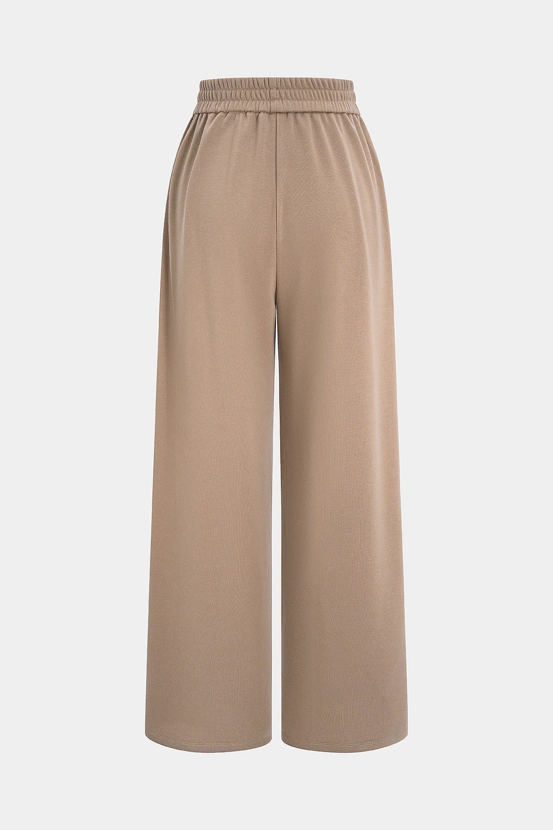 Patchwork High Waist Wide Leg Trousers - Flockneti