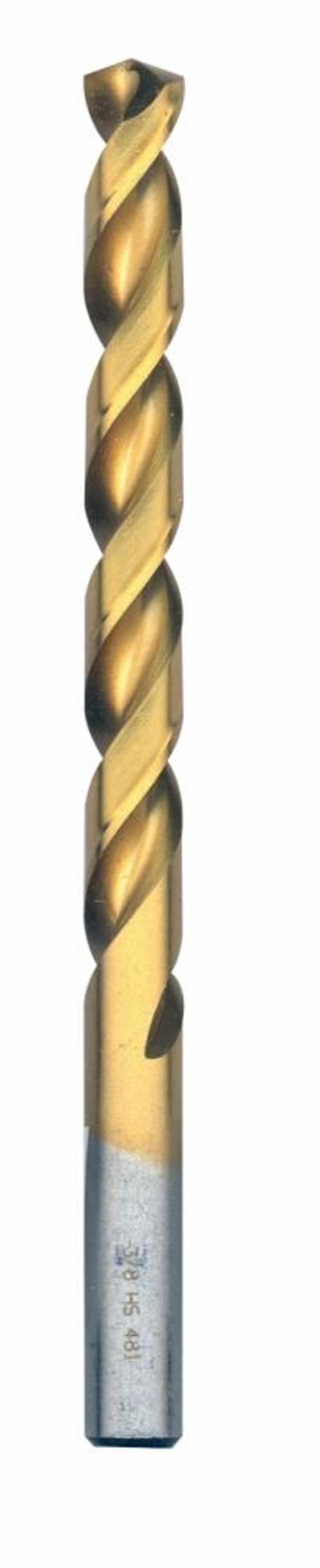 Bosch 3/8 In. x 5 In. Titanium-Coated Drill Bit - Flockneti