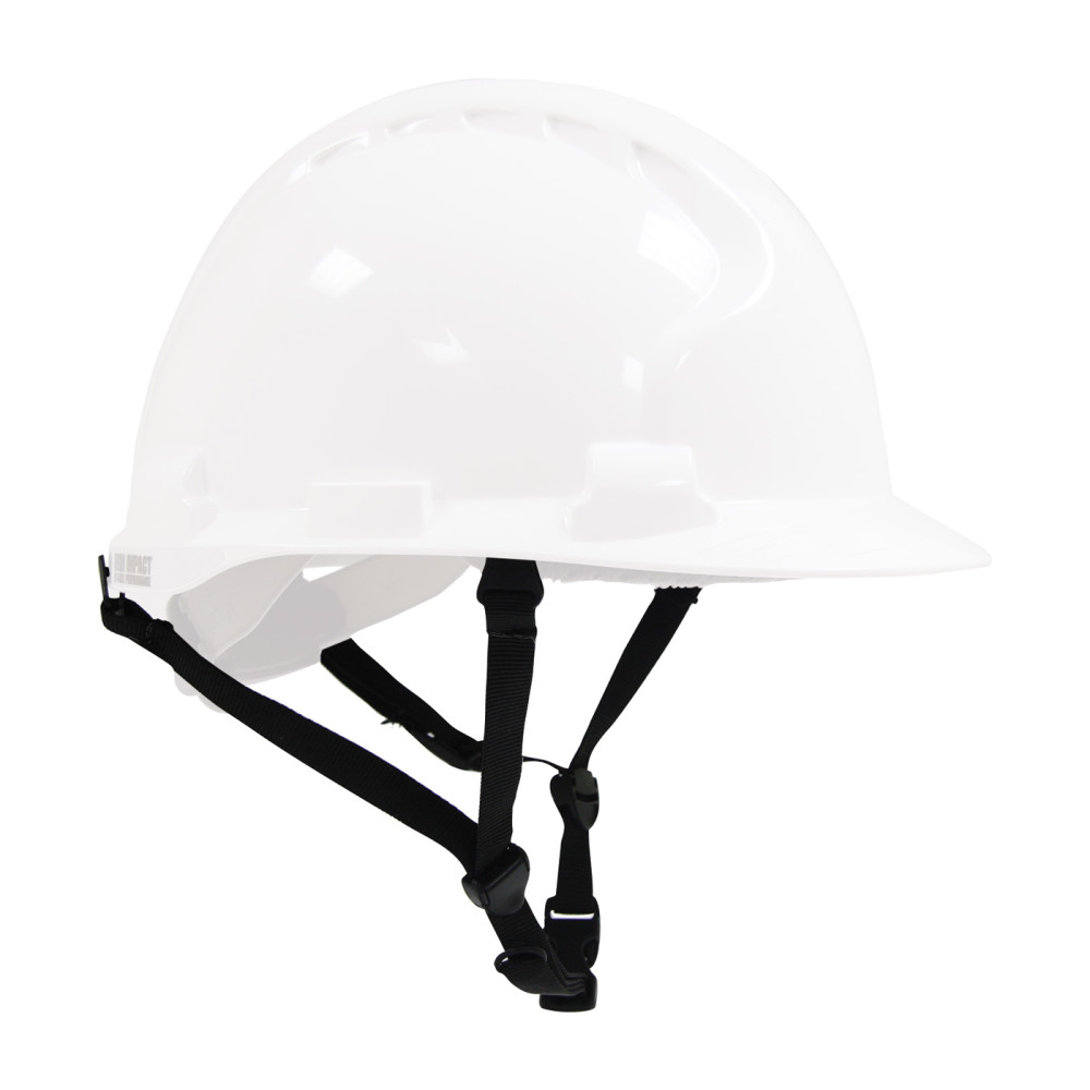 Protective Industrial Products JSP Black 4-Point Chin Strap For Any JSP Hard Hat - Flockneti