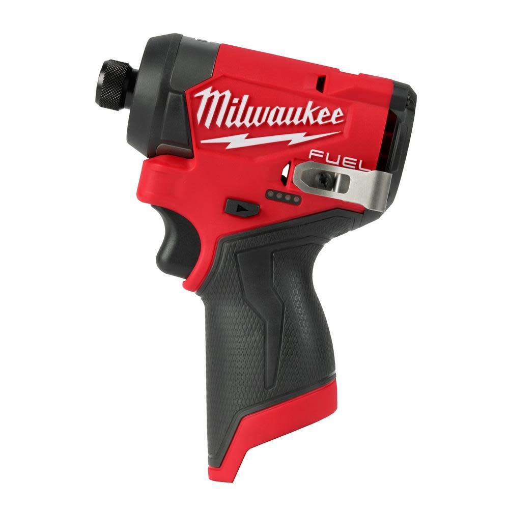 Milwaukee M12 FUEL 1/4″ Hex Impact Driver Reconditioned Bare Tool - Flockneti