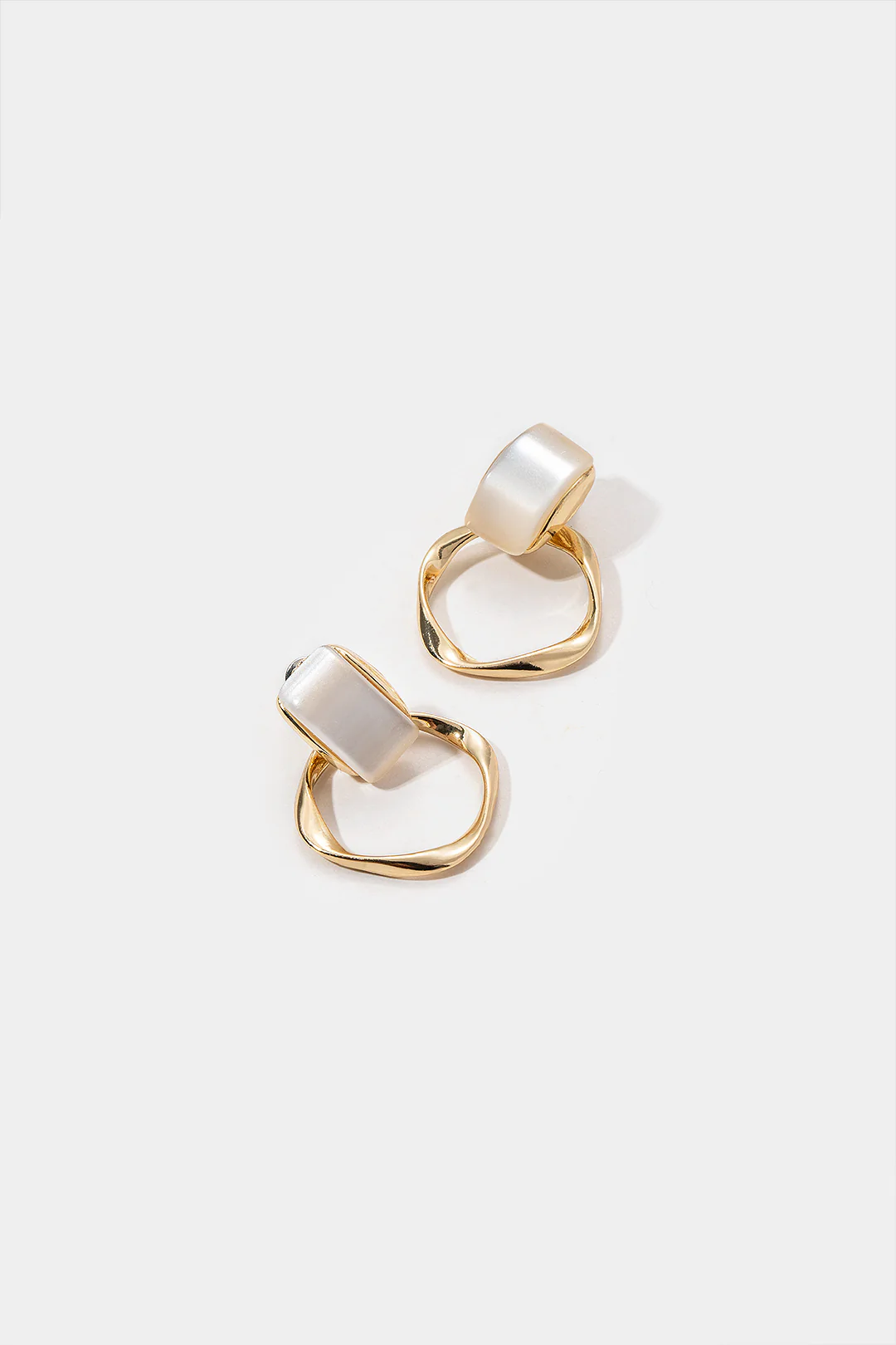 Metal Circle Earrings - Flockneti