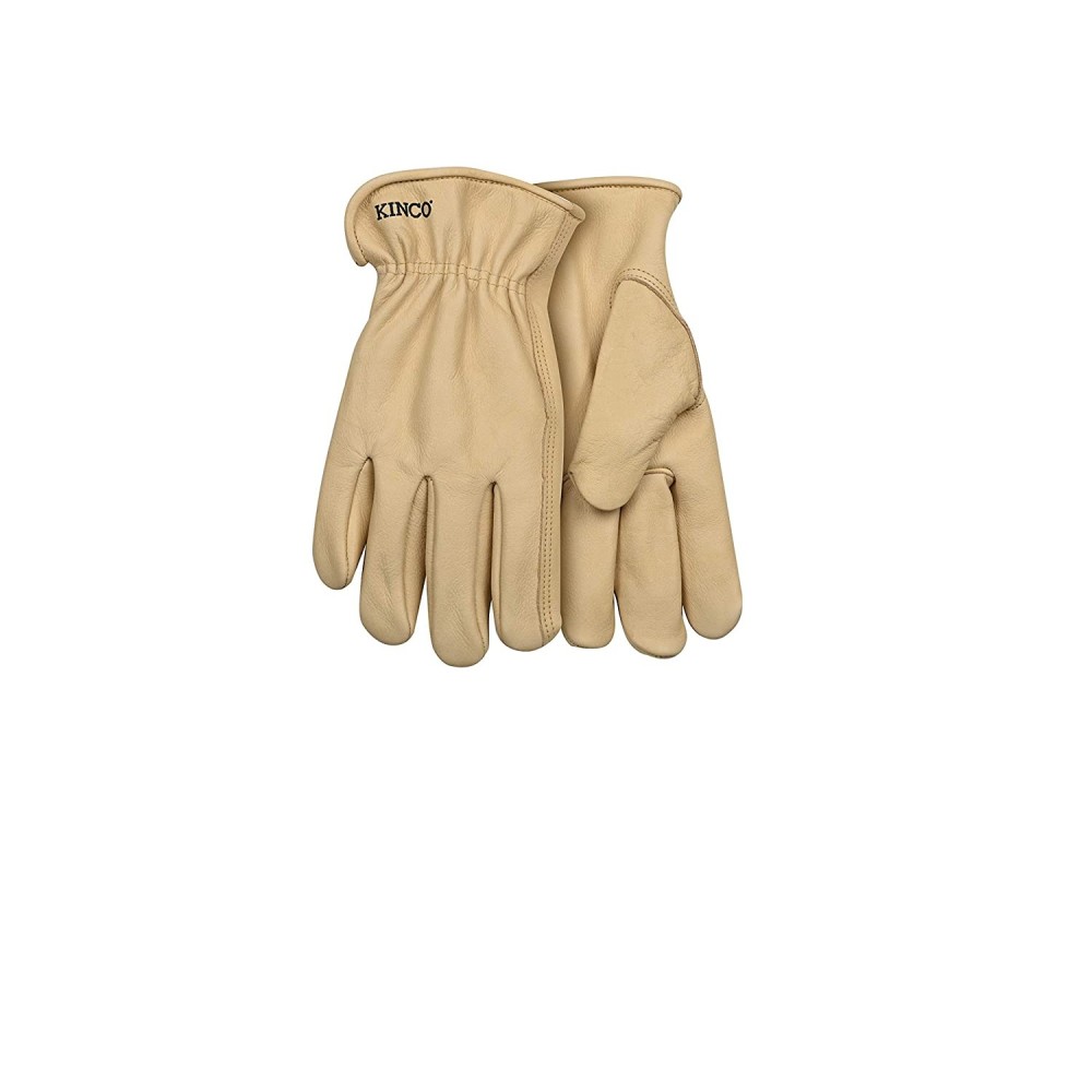 Kinco Tan Full Grain Cowhide Driver Glove - Flockneti