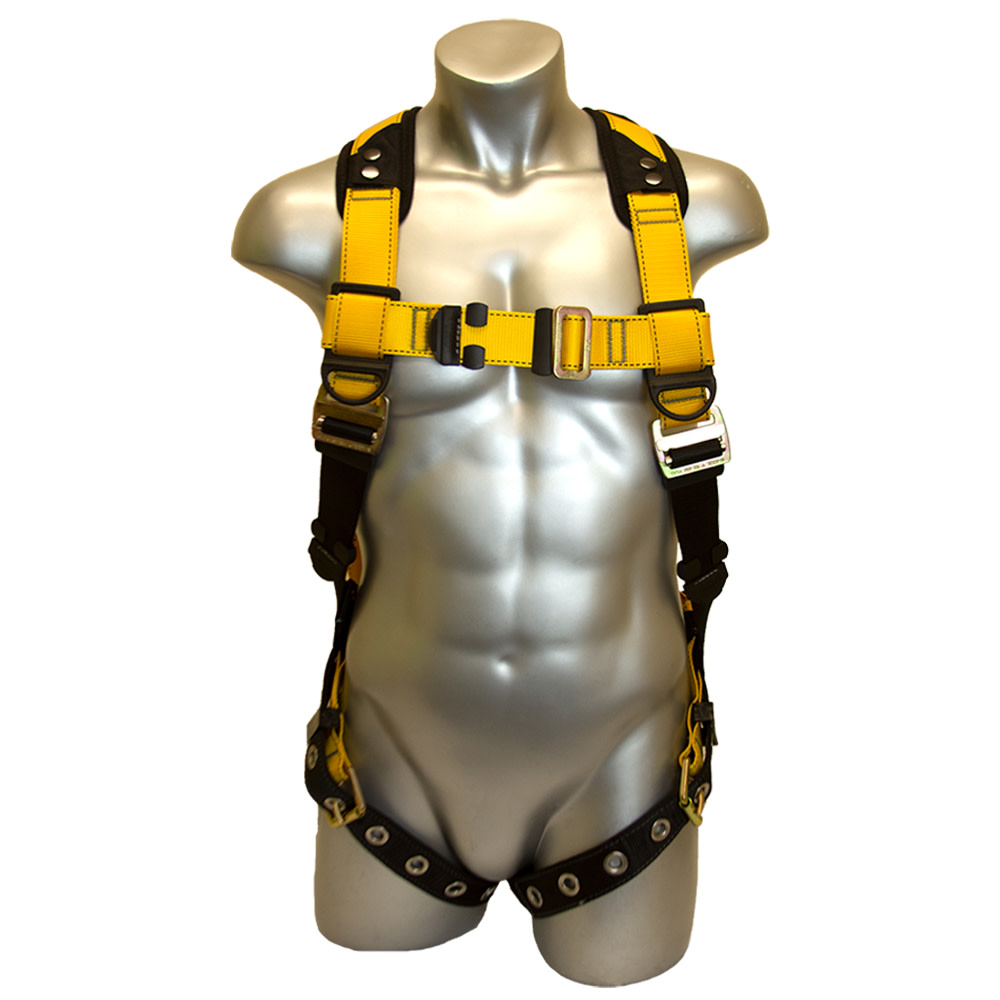 Guardian Fall Protection XL-XXL Series 3 Full-Body Harness with Chest PT - Flockneti