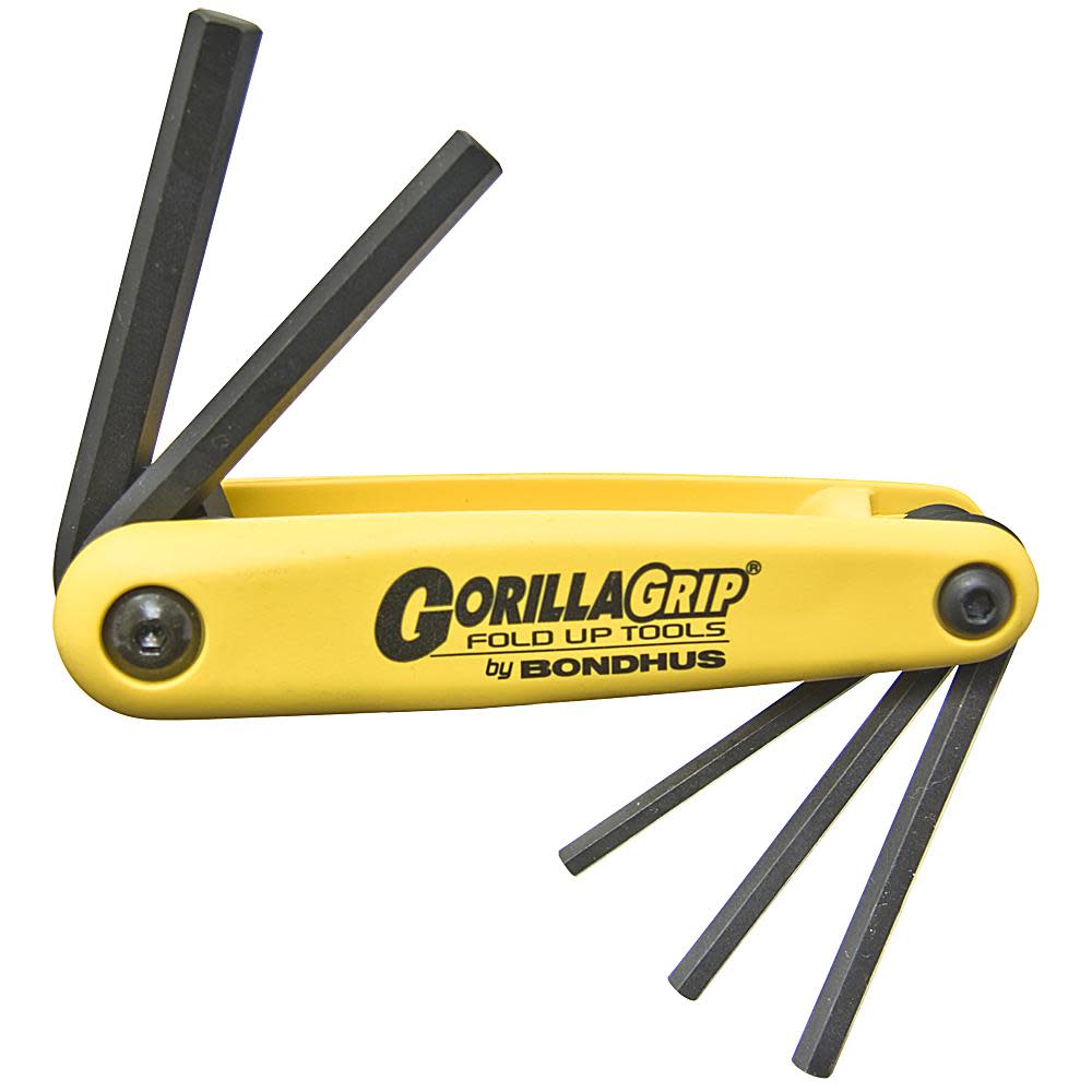 Bondhus 5pc Hex Fold-up Tool Set 3/16-3/8 - Flockneti