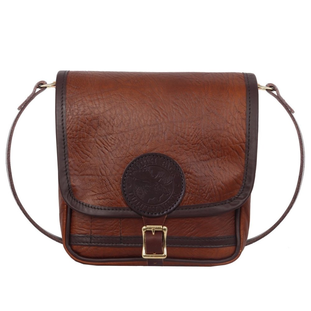 Duluth Pack 4 Liter Capacity Brown Trim Leather Conceal & Carry Mini Haversack - Flockneti