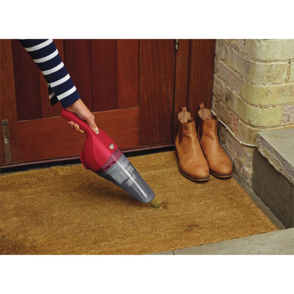 Black and Decker Lithium Hand Vacuum Chili Red - Flockneti