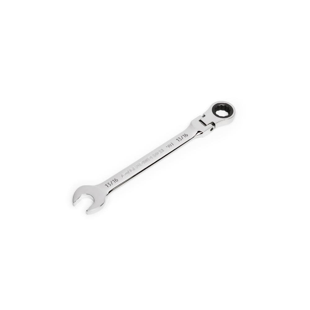 GEARWRENCH 13/16″ 90T 12 Point Flex Head Ratcheting Combination Wrench - Flockneti