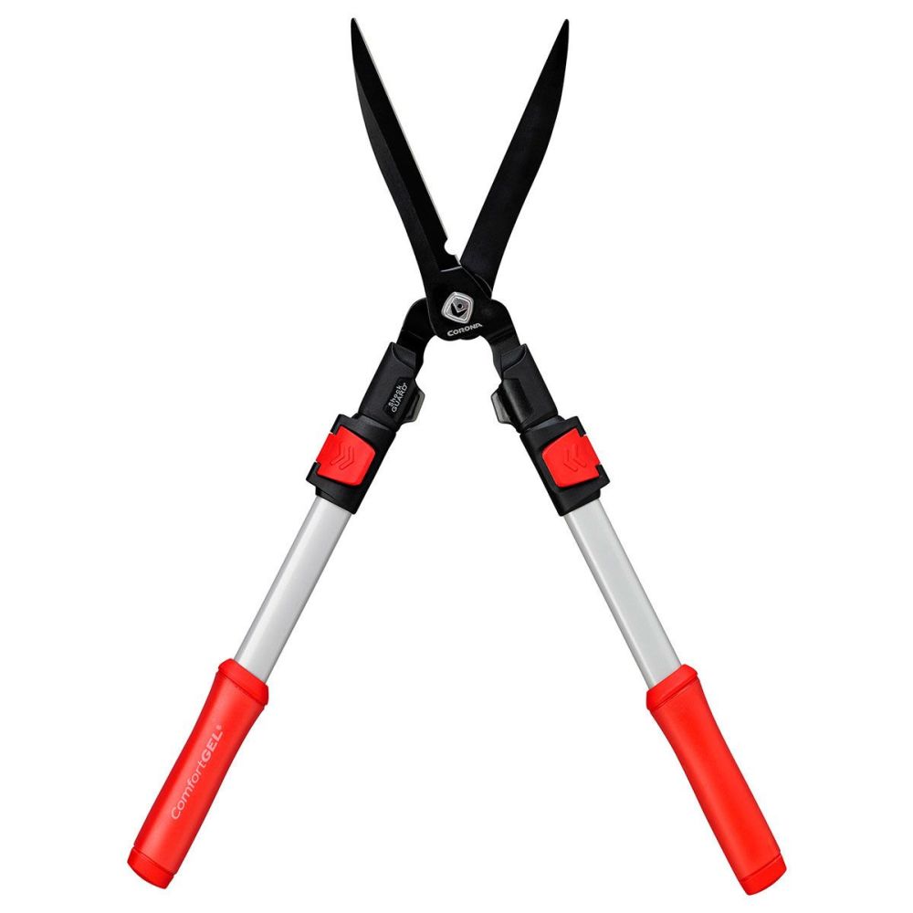 Corona Hedge Shear 9″ ComfortGEL Steel Extended with Steel Handle - Flockneti