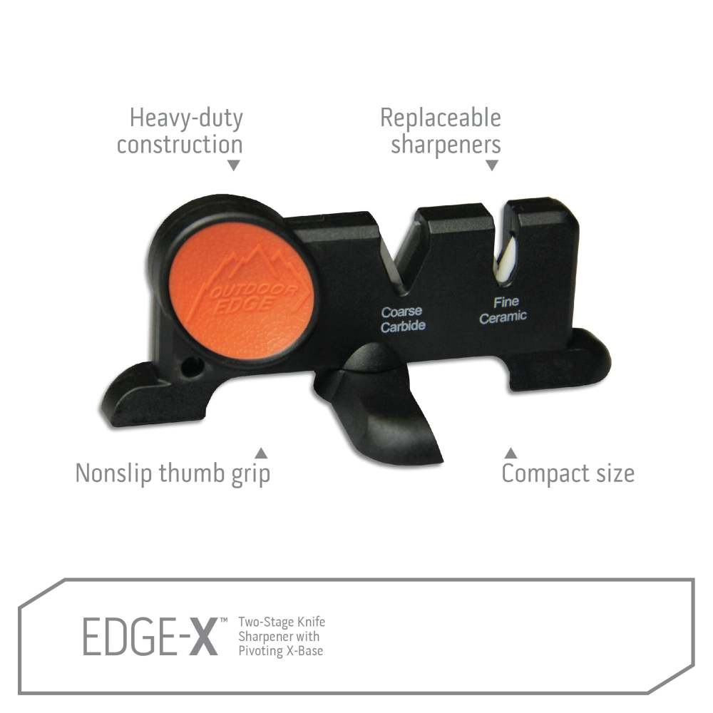 Outdoor Edge Sharpener Black Edge X 2 Step - Flockneti