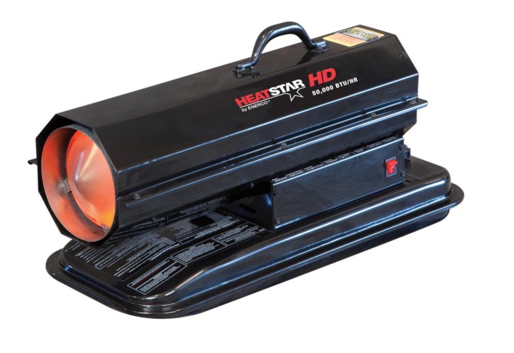 Heatstar HS50K 50000BTU Kerosene Forced Air Heater - Flockneti