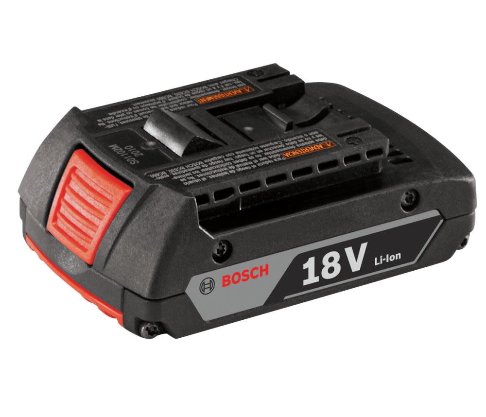 Bosch 18 V Lithium-Ion 2.0 Ah SlimPack Battery - Flockneti