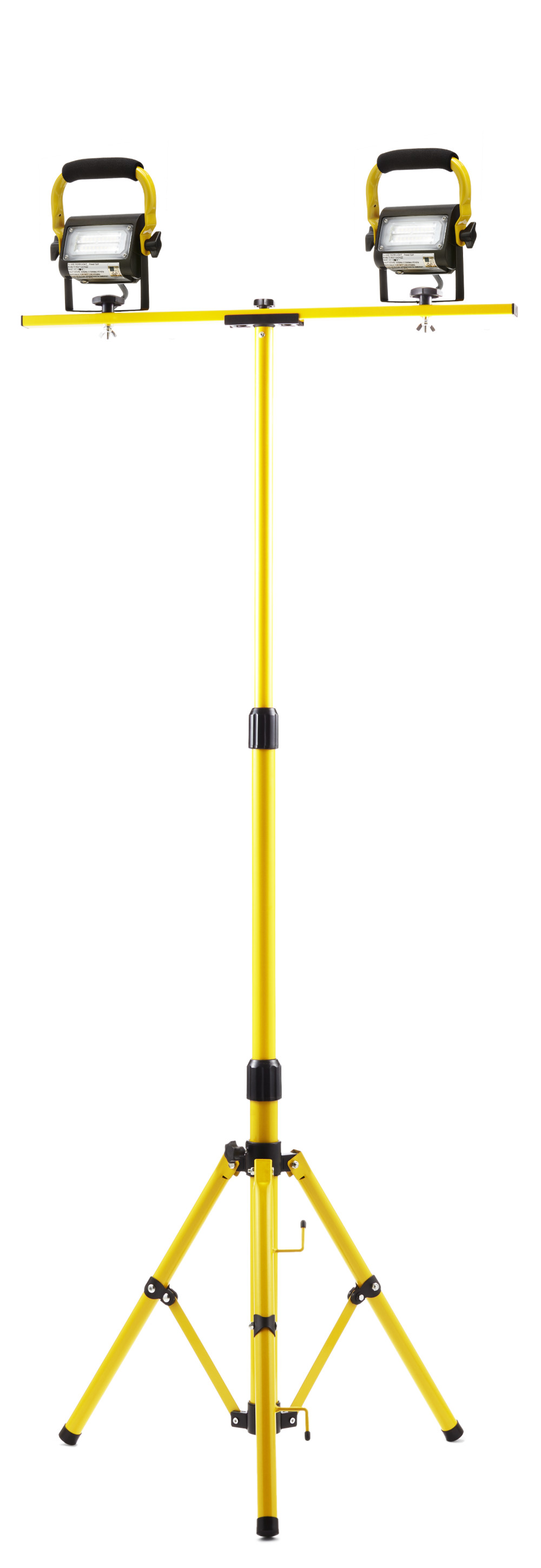 Prolight Work Light 15W Twin Head with 2 Step Tripod - Flockneti