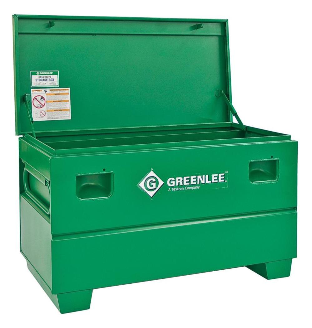 Greenlee 24 In. x 48 In. Locking Storage Chest - Flockneti