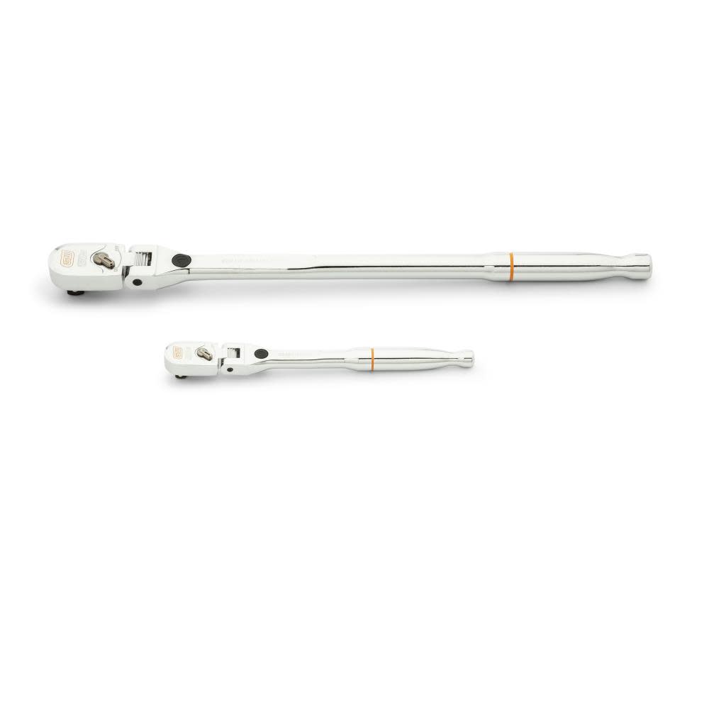GEARWRENCH Ratchet Set 1/4″ & 3/8″ Drive 120XP Locking Flex Head 2pc - Flockneti