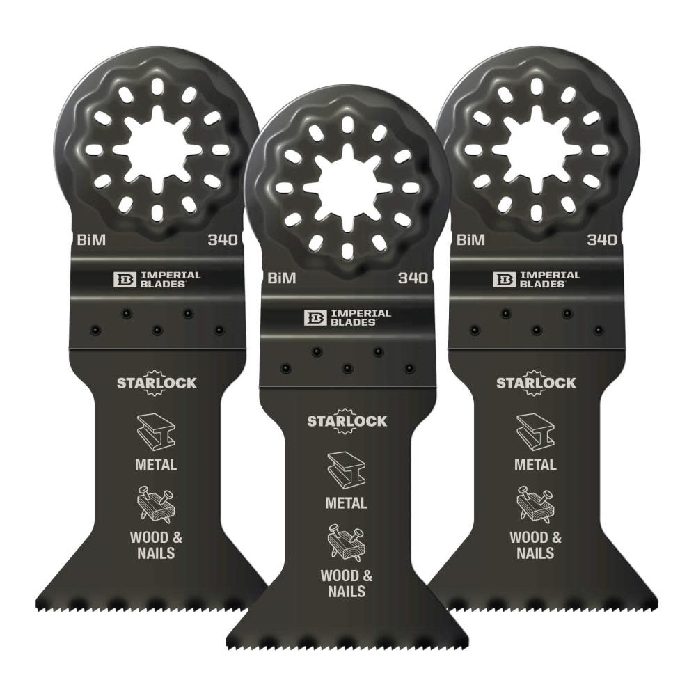 Imperial Blades Starlock 1 3/4″ Standard Metal Blade 3pc - Flockneti