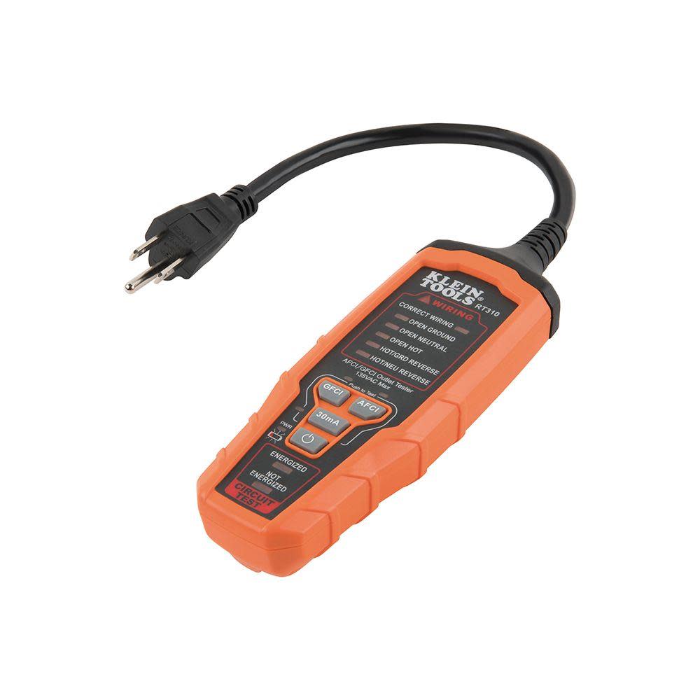 Klein Tools AFCI /GFCI Outlet Tester - Flockneti