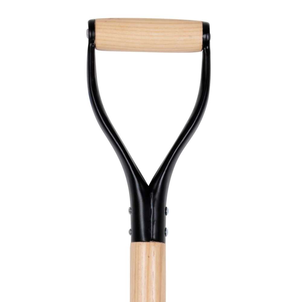 Truper Replacement Handle 30″ Steel D Wood Tapered - Flockneti