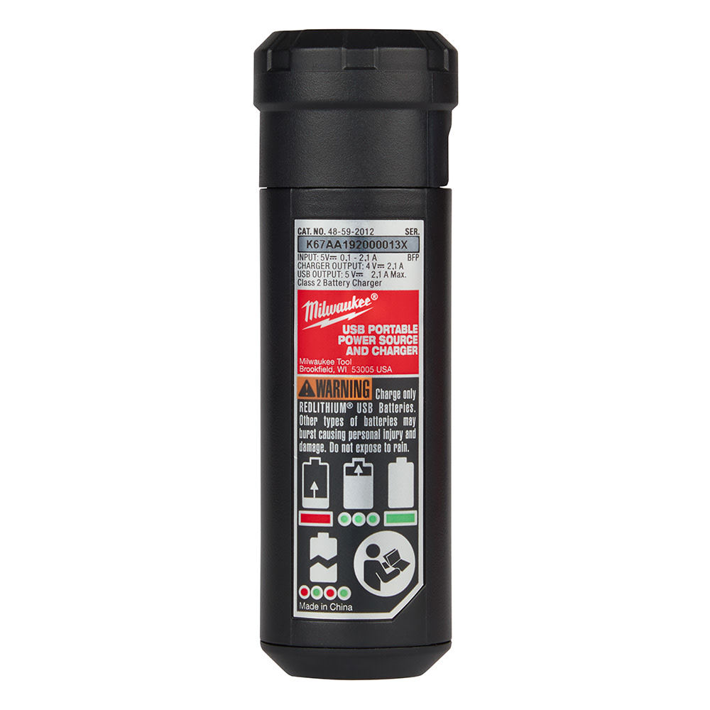 Milwaukee REDLITHIUM USB Charger & Portable Power Source - Flockneti