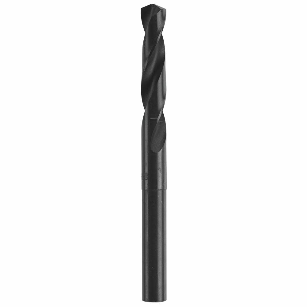 1/2 In. x 6 In. Fractional Jobber Black Oxide Drill Bit - Flockneti