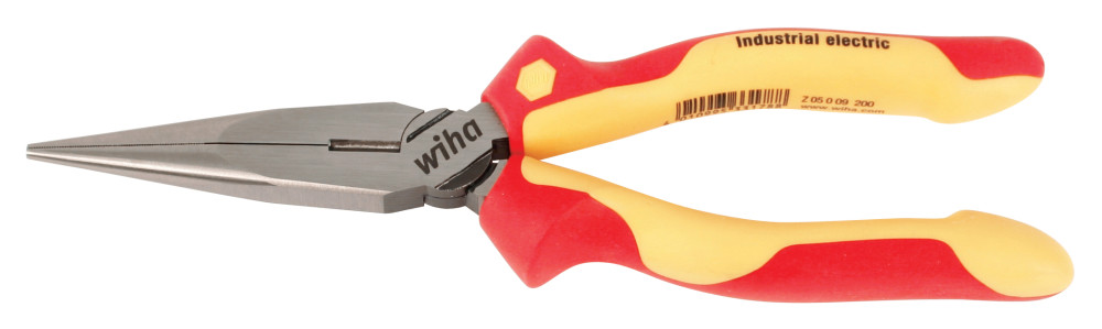 Wiha Long Nose Pliers Insulated Industrial 8″ - Flockneti
