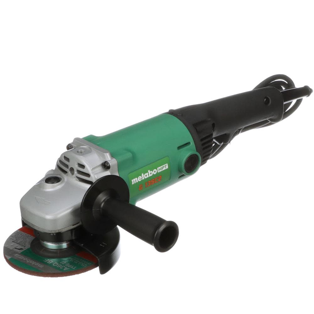 Metabo HPT 11-Amp 5″ Trigger Switch Angle Grinder - Flockneti