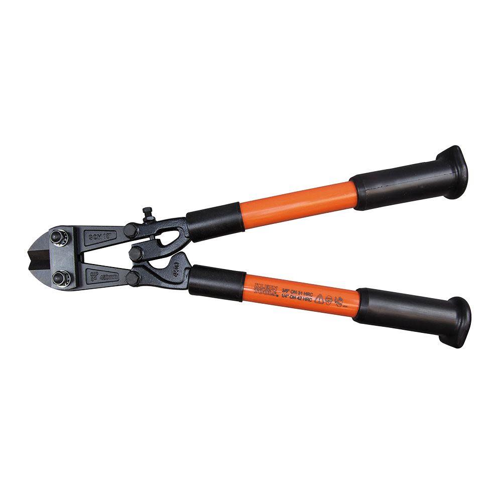 Klein Tools 18-1/4″ Bolt Cutter with Fiberglass Handle - Flockneti
