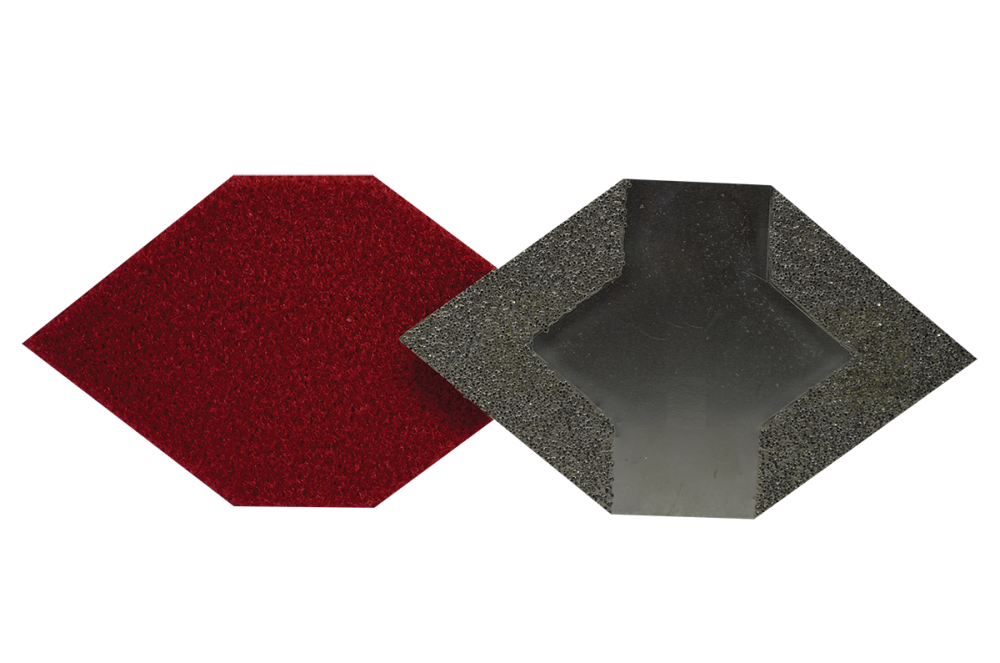National Flooring Equipment Diamond Corner Brazed Tooling Attachments – 100 Grit - Flockneti