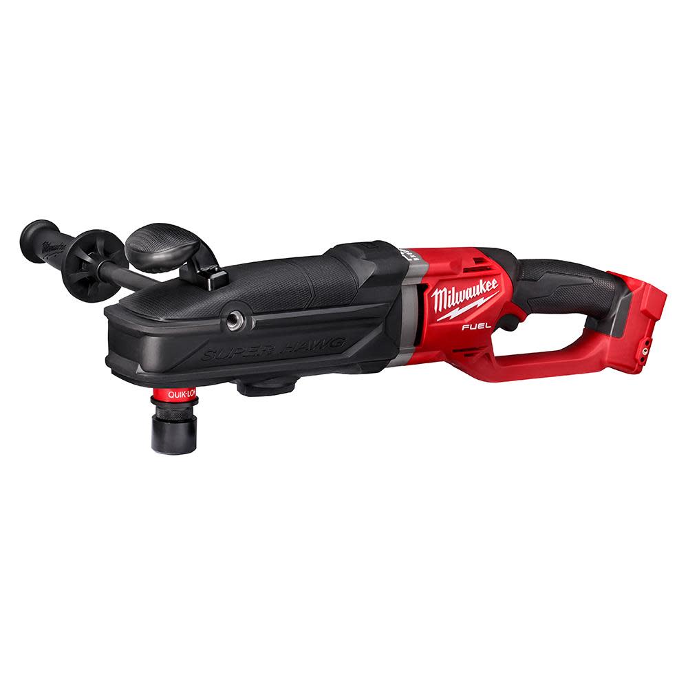 Milwaukee M18 FUEL Super Hawg Right Angle Drill QUIK-LOK Bare Tool Reconditioned - Flockneti