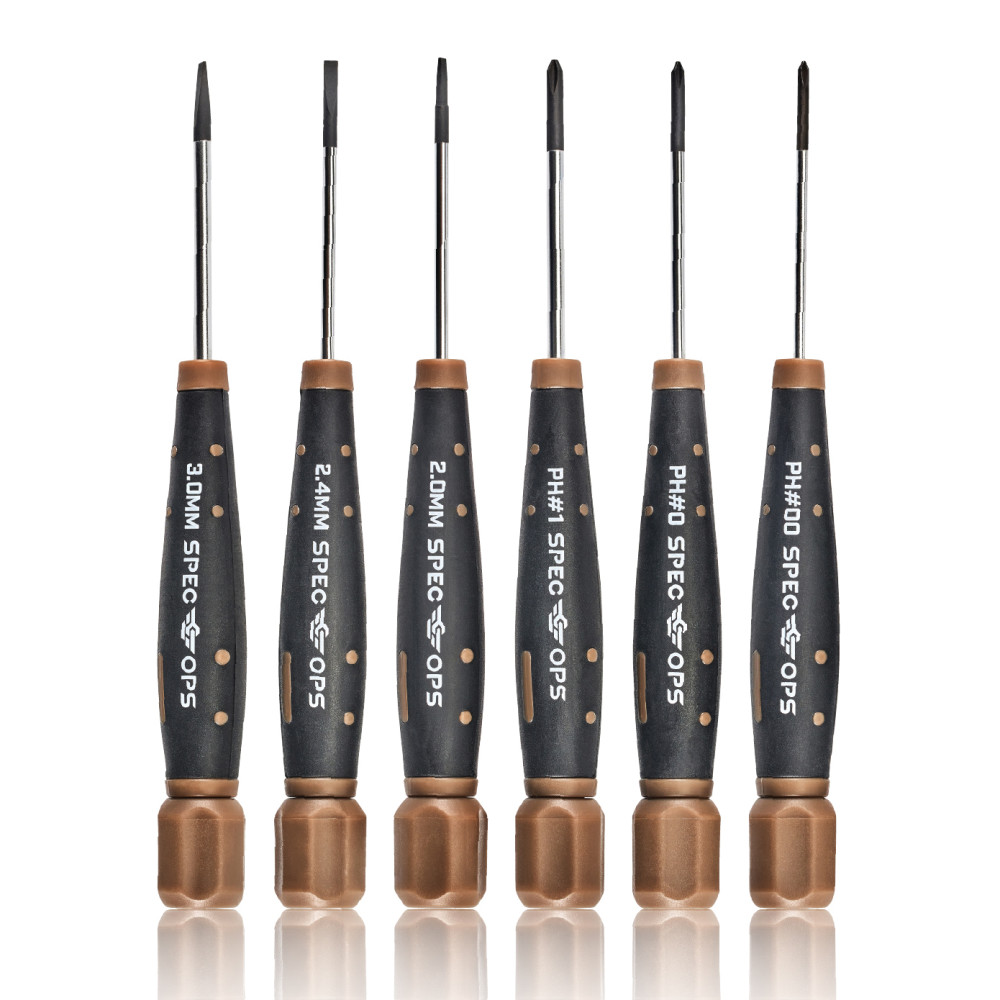 Spec Ops Precision Screwdriver Set with Case 6pc - Flockneti