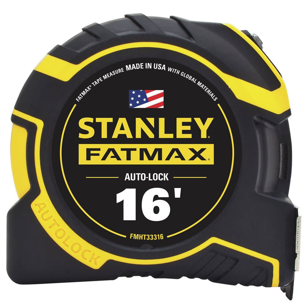 Stanley FatMax 16Ft Auto-Lock Tape Measure - Flockneti