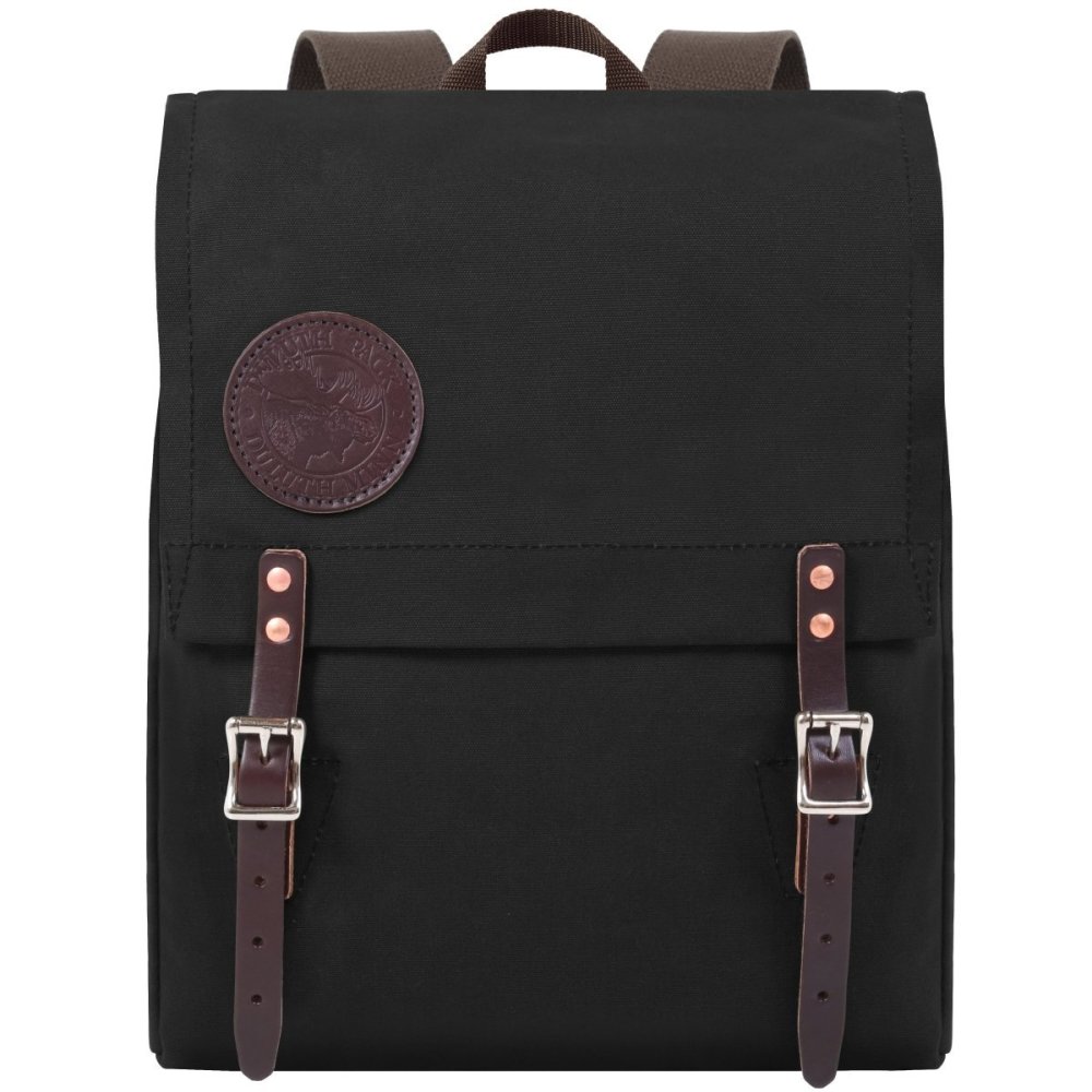 Duluth Pack 9 Liter Capacity Black Box Style Child’s Backpack - Flockneti