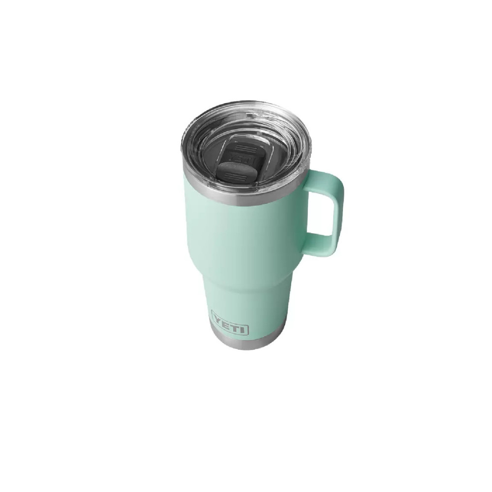 Yeti Seafoam Rambler 30oz Travel Mug with Stronghold Lid - Flockneti