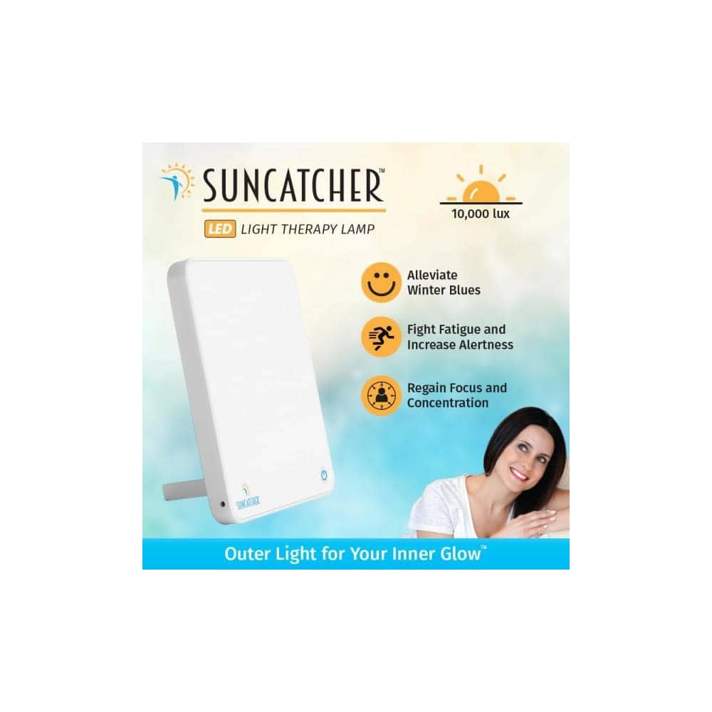 Panther Vision Suncatcher Therapy Lamp 10000 Lumens White LED Light - Flockneti