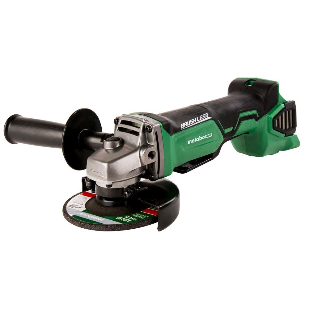 Metabo HPT 18V Brushless Li-Ion 4-1/2″ Grinder (Bare Tool) - Flockneti