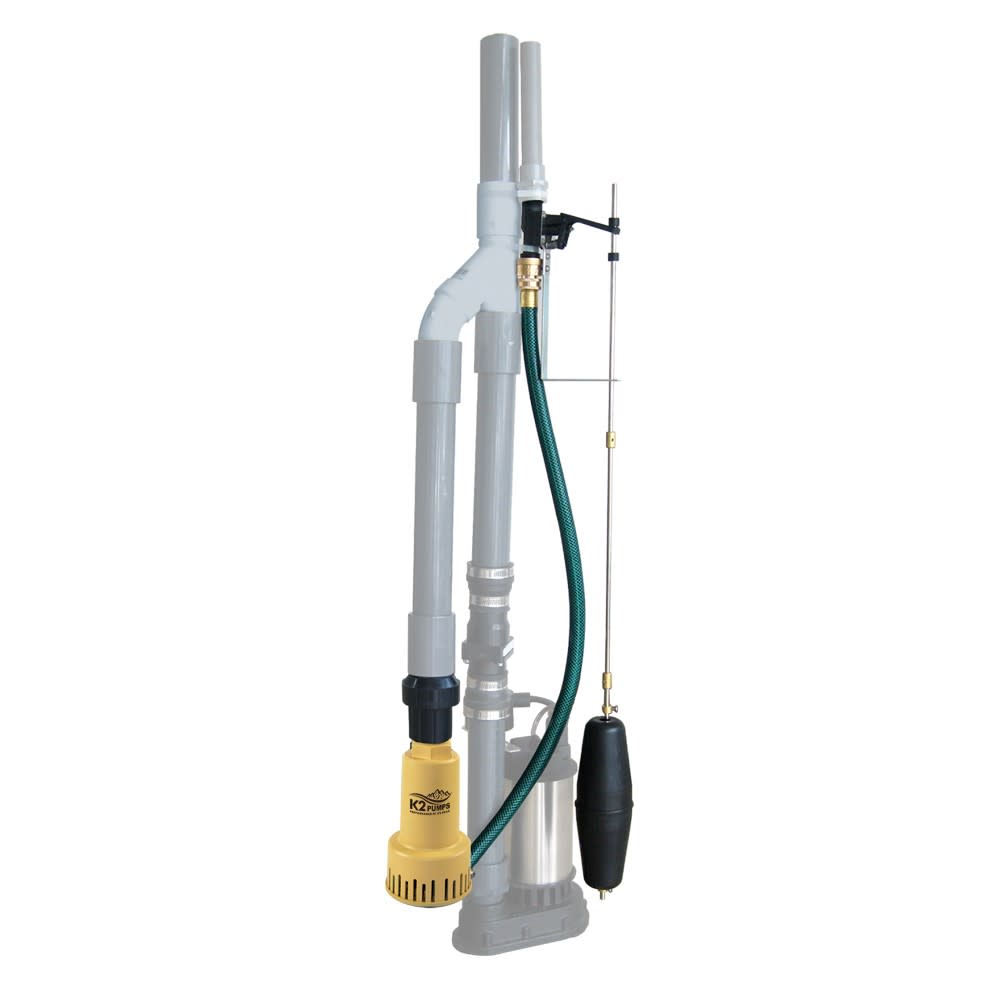 K2 Pumps Backup Sump Pump Water Powered - Flockneti
