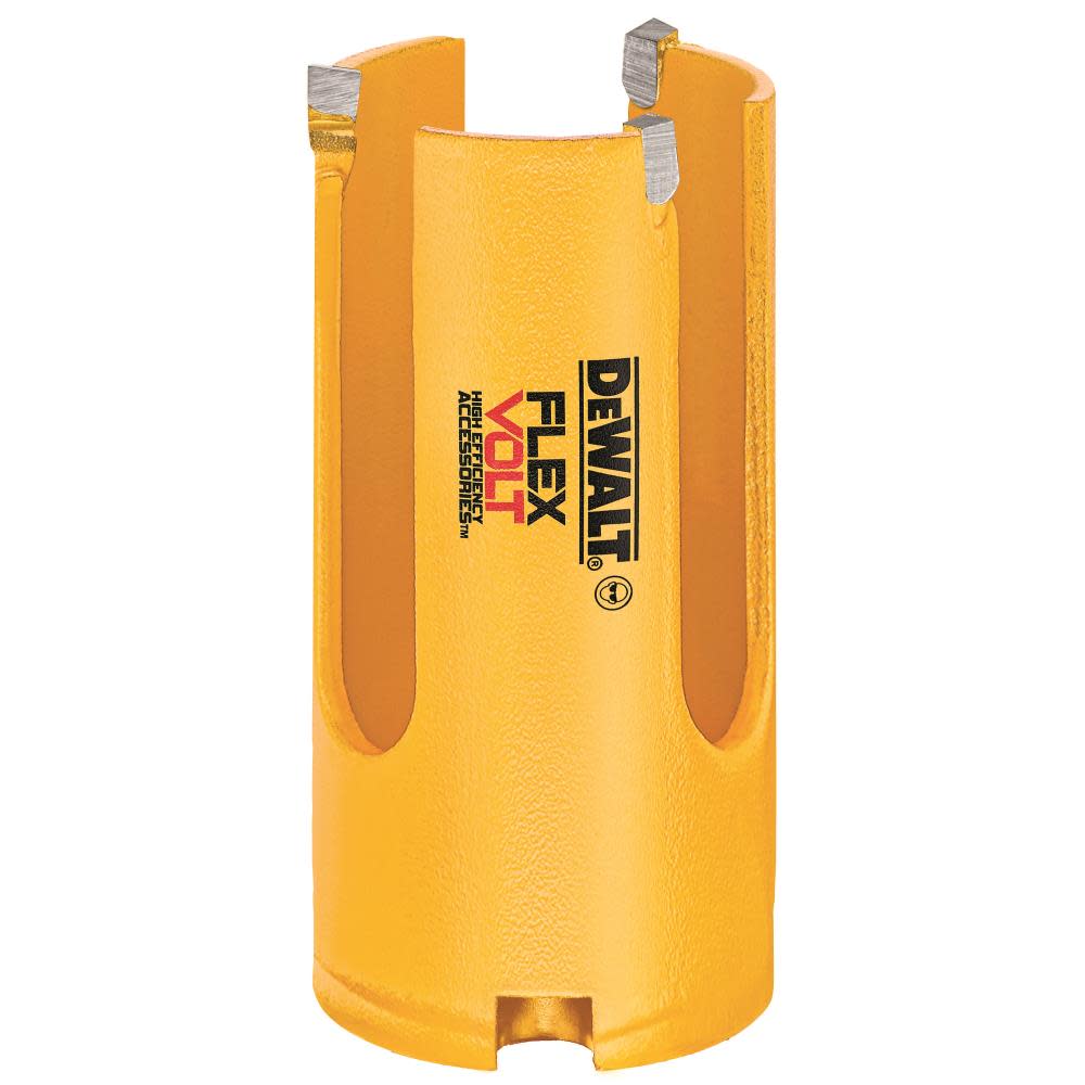 DEWALT FLEXVOLT 1-3/8 In. Carbide Wood Hole Saw - Flockneti