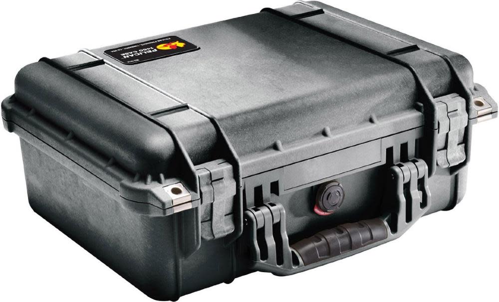 Pelican 1450 Black Hard Case 14.62In x 10.18In x 6.00In ID - Flockneti